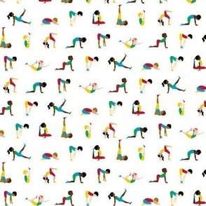 Doing yoga around the world (tiny)