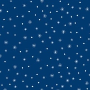 Starburst in Starry Night Blue Medium, Blue colourway collection