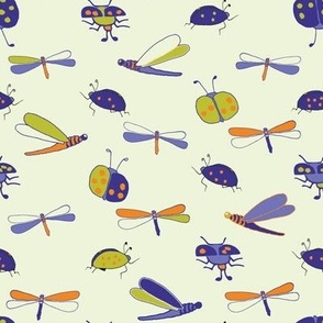 Ladybirds and Dragonflies