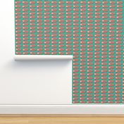 Erasers on Teal - Large - Home Hobbies - Art Supplies