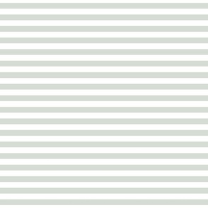 medium scale // 2 color stripes - kingston green_ pure white - simple horizontal // half inch stripe