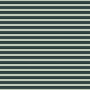 medium scale // 2 color stripes - holy glen green_ westhaven green - simple horizontal // half inch stripe