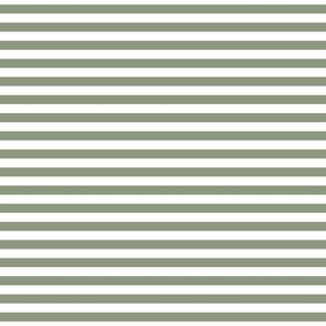 medium scale // 2 color stripes - leaflet green_ pure white - simple horizontal // half inch stripe