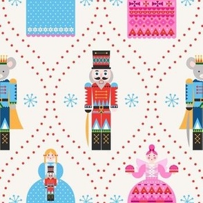 Nutcracker Ogee - on Off-White