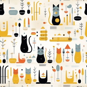 Midcentury and other kittens-13