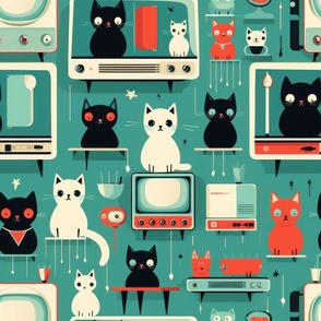 Midcentury and other kittens-20