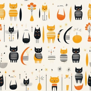 Midcentury and other kittens-24