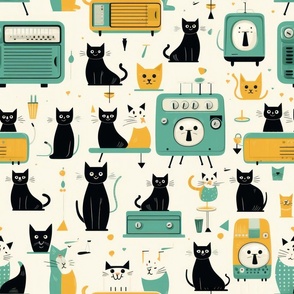 Midcentury and other kittens-25