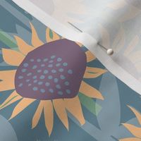 cut paper sunflowers colorway 5 8 inch