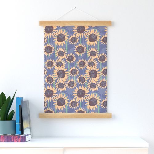 cut paper sunflowers colorway 6 8 inch