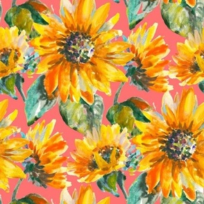 Sunflower fantasy pink