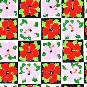 hibiscus patchwork