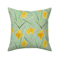daffodil_pattern_spoonflower