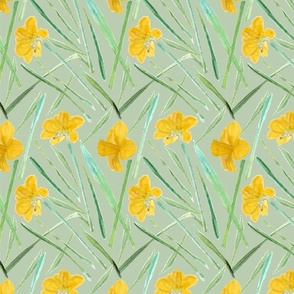 daffodil_pattern_spoonflower