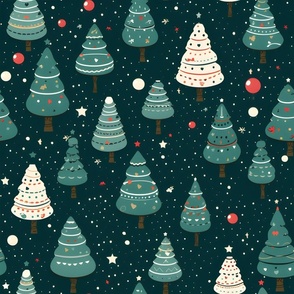 Christmas Tree Forest - large