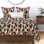 Bold Geometric Abstract - large