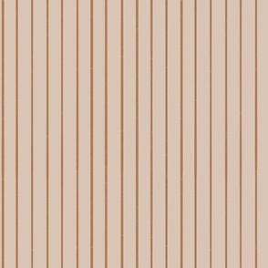 Rustic gingerbread stripe medium