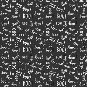 boo! quote Halloween mess size S