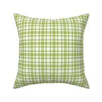 Pretty Sweet and Simple Plaid in Grass Green 