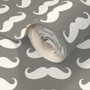 mustache  bigger grey