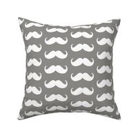 mustache  bigger grey