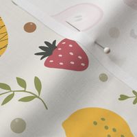 Cute Summer Fruits - Tropical Picnic