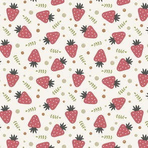 Cute Strawberries - Pink
