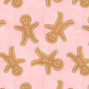 Gingerbread man - pink