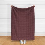 Heathered Rustic Gingham Claret