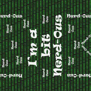 Geek binary coding Nerd ous computer green tech programmer wall hanging tea towel -02