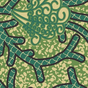 Coastal African Wax Print