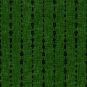 black rustic mud cloth on neon green linen texture