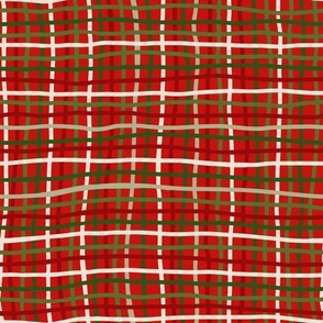christmas plaid normal scale