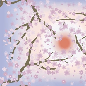 Hot Sun Through the Cherry Blossom Intangible Pantone 
