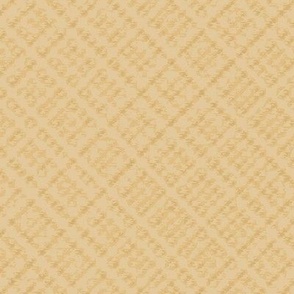 Diagonal Plaid-ish Texture on Honey