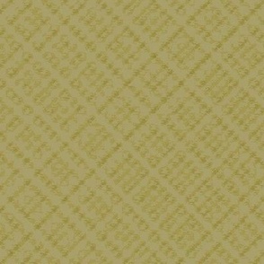Diagonal Plaid-ish Texture on Sycamore Green
