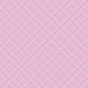 Diagonal Plaid-ish Texture on Dusty Pink