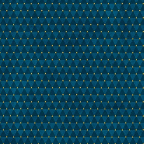 Geometric Triangle Pattern - Ultramarine Blue