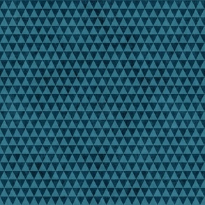 Triangle Geometric - Blue