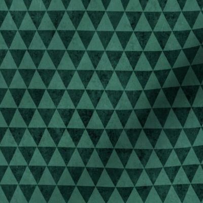 Triangle Geometric - Jade Green
