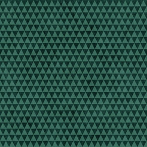 Triangle Geometric - Jade Green