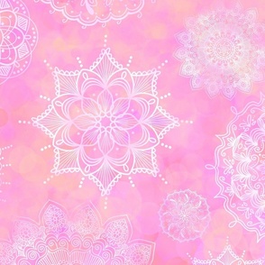 Mystic Mandala Serenity, Candy Pink