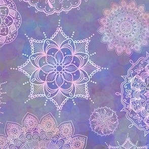 Mystic Mandala Serenity, Violet