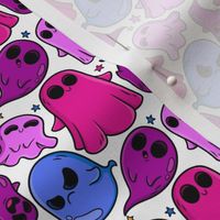 Halloween Fabric Cute Ghosts Kids girls