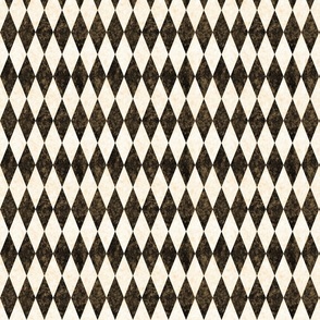 Tiny 1" Textured White Black Harlequin -- Black White Red Christmas Coordinate -- 5.99in x 4.99in repeat -- 850dpi (18% of Full Scale)