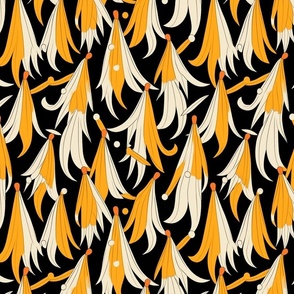 candy corn can inspired by aubrey beardsley