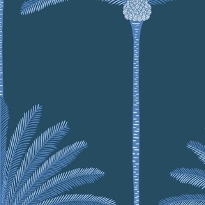 palm stripes/midnight blue/jumbo