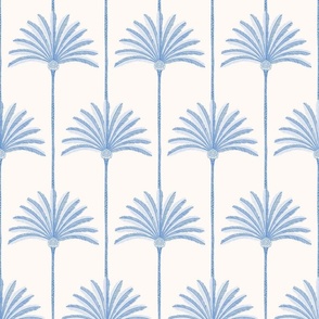 palm stripes/light blue/medium
