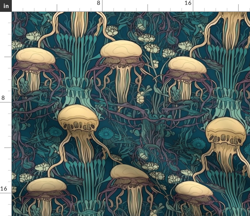 botanical jellyfish