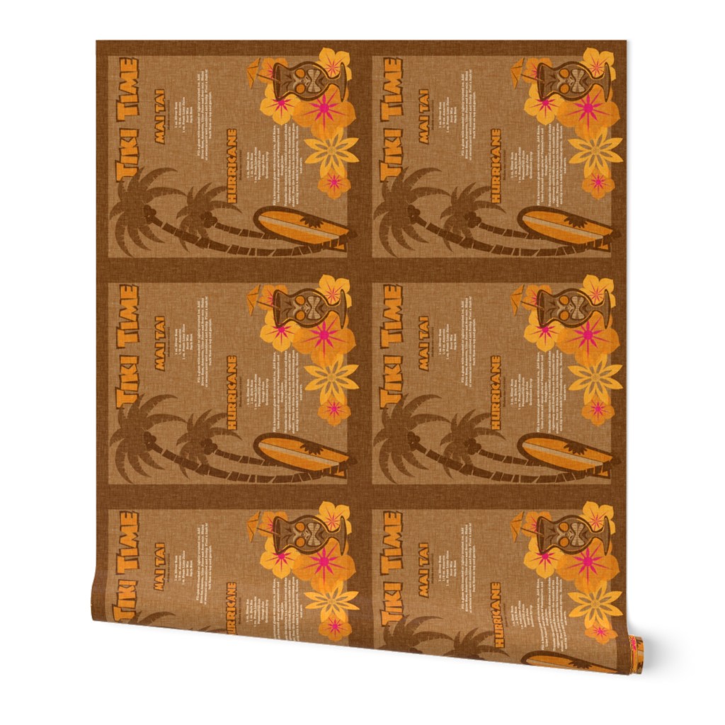 Tiki Towel - coconut